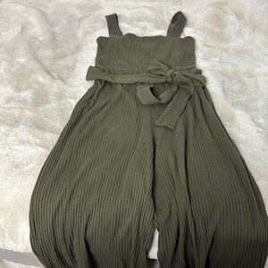 American Eagle green jumpsuit